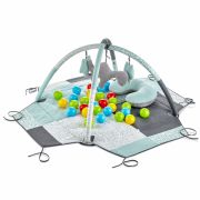 Centru de joaca cu bile BabyJem Toy Ball Play Mat (Culoare: Verde) JEMbj_6901