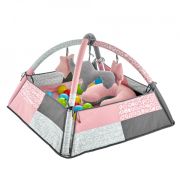 Centru de joaca cu bile BabyJem Toy Ball Play Mat (Culoare: Verde) JEMbj_6901