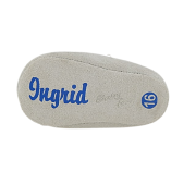 Personalizare cu text sau logo - Botosei mocasini bebe Baby Fox din piele naturala - FOX1