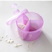 Recipient BabyJem pentru lapte praf cu 3 compartimente Practic (Culoare: Roz) JEMbj_4961