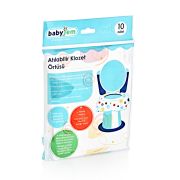 Set 10 protectii igienice de unica folosinta pentru colac toaleta BabyJem JEMbj_360