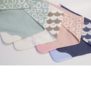 Baveta tip bandana cu jucarie dentitie (Culoare: Indigo) JEMbj_6864