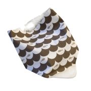 Baveta tip bandana cu jucarie dentitie (Culoare: Verde) JEMbj_6861