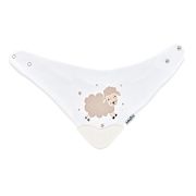 Baveta triunghi cu accesoriu dentitie BabyJem Cowboy Bib (Culoare: Roz) JEMbj_3741