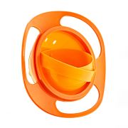 Bol multifunctional cu capac si rotire 360 grade Amazing Bowl (Culoare: Portocaliu) JEMbj_3501