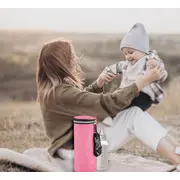 Husa termoizolanta pentru biberon BabyJem (Culoare: Gri) JEMbj_6221