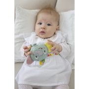 Jucarie pentru bebelusi BabyJem Elephant Toy (Culoare: Bleu) JEMbj_7022