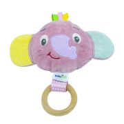 Jucarie pentru bebelusi BabyJem Elephant Toy (Culoare: Roz) JEMbj_7021