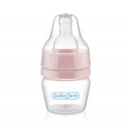 Mini biberon 2 in 1 Cana si biberon BabyJem 30 ml (Culoare: Gri) JEMbj_6611