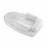 Salteluta plan inclinat si saculet cu samburi de cirese BabyJem 70x43 cm Velvet (Culoare: Gri) JEMbj_4261