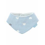 Baveta cu doua fete tip esarfa BabyJem Scarf (Culoare: Bleu) JEMbj_5153