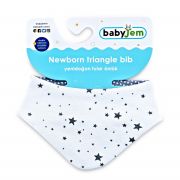 Baveta cu doua fete tip esarfa BabyJem Scarf (Culoare: Bleu) JEMbj_5153