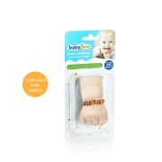 Bratara din chihlimbar pentru bebelusi BabyJem (Culoare: Verde) JEMbj_5881