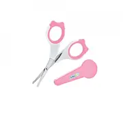 Forfecuta BabyJem pentru bebelusi cu suport protectie (Culoare: Roz) JEMbj_5201