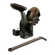 Scaun bicicleta copii Deluxe, Pozitie montare Centru, 15 Kg si Casca Protectie XS 44-48 Penguin WeeRide WR03SKPG BBJWR03SKPG_Negru/Maro