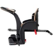 Scaun bicicleta copii Deluxe, Pozitie montare Centru, 15 Kg si Casca Protectie XS 44-48 Penguin WeeRide WR03SKPG BBJWR03SKPG_Negru/Maro