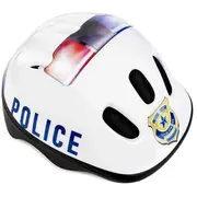 Scaun bicicleta copii SafeFront Deluxe,  Pozitie montare Centru, 15 Kg si Casca Protectie XS 44-48 Police WeeRide WR10SKPL BBJWR10SKPL_Denim