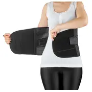 Centura abdominala post-natala reglabila BabyJem Postpartum (Culoare: Negru, Marime: S-M) JEMbj_5791