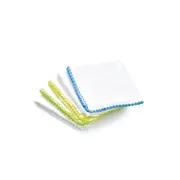 Set 10 batistute din bumbac pentru copii 28x28 cm JEMbj_025