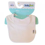 Baveta captusita din bumbac BabyJem (Culoare: Bleu) JEMbj_2143