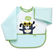 Baveta cu maneci si buzunar BabyJem Polly Bib (Culoare: Galben) JEMbj_0343