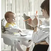 Castron cu ventuza si capac BabyJem (Culoare: Gri) JEMbj_5652