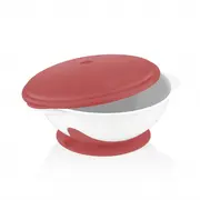 Castron cu ventuza si capac BabyJem (Culoare: Gri) JEMbj_5652