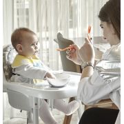 Castron cu ventuza si capac BabyJem (Culoare: Roz) JEMbj_5653