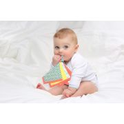 Jucarie dentitie cu paturica pathwork BabyJem (Culoare: Rosu) JEMbj_7412