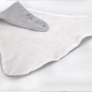Set baveta cu doua fete din muselina cu jucarie dentitie BabyJem (Culoare: Somon) JEMbj_736_2