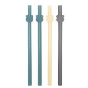 Set de 4 paie din silicon reutilizabile BabyJem (Culoare: Roz) JEMbj_764_1