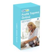 Sistem de purtare wrap elastic pentru bebelusi BabyJem (Culoare: Negru) JEMbj_7341
