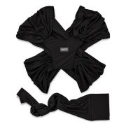 Sistem de purtare wrap elastic pentru bebelusi BabyJem (Culoare: Negru) JEMbj_7341