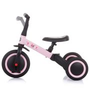 Tricicleta si bicicleta chipolino smarty 2 in 1 light pink hubtrksm0204lp