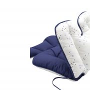 Saltea cu doua fete pentru carucior si scaun de masa BabyJem Dots (Culoare: Roz) JEMbj_5072
