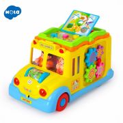 AUTOBUZUL SCOLAR CU SUNETE SI LUMINI VIV796