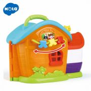 CASUTA CU PAPUSA SI ACCESORII CU LUMINI SI SUNETE VIV3128A