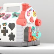CASUTA EDUCATIVA A ANIMALUTELOR CU SUNETE SI LUMINI VIV739