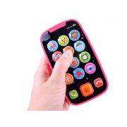 PRIMUL MEU TELEFON SMART ROZ CU MUZICA SI LUMINI VIV3127_ROZ