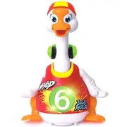 RATOIUL DANSATOR ROSU CU LUMINI SI MELODII VIV828_Rosu