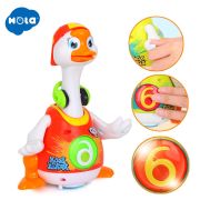 RATOIUL DANSATOR ROSU CU LUMINI SI MELODII VIV828_Rosu