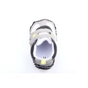 Adidasi bebelusi albi cu gri (Marime Disponibila: 3-6 luni) - MD1886