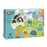 CUTIE MAGNETICA ANIMALE CU 41 DE PIESE VIV1029-64036