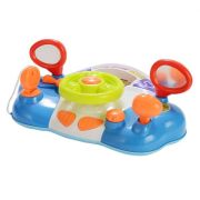 CONSOLA BEBE BORD MASINA CU VOLAN MUZICAL SI CU MULTE FUNCTIUNI VIVHE0507