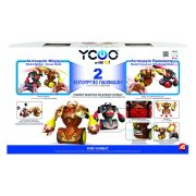 SET 2 ROBOTI LUPTATORI CU TELECOMANDA ROBO KOMBAT VIKING VIV7530-88059