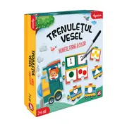 TRENULETUL VESEL NUMERE FORME CULORI VIV1024-50555