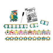 TRENULETUL VESEL NUMERE FORME CULORI VIV1024-50555