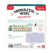 TRENULETUL VESEL NUMERE FORME CULORI VIV1024-50555