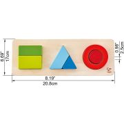 HAPE PUZZLE GEOMETRIC VIVHapeE1615