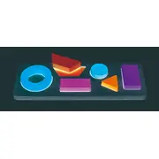 HAPE PUZZLE GEOMETRIC VIVHapeE1615